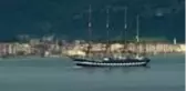 Dünyanın ikinci büyük yelkenli eğitim gemisi Çanakkale Boğazı'ndan geçti