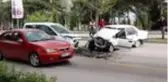 Otomobil ile hafif ticari araç çarpıştı: 3 yaralı