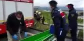 Bursa'da TIR devrildi, sürücü öldü