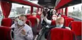 Kaldıkları yurtta karantina süreleri dolan vatandaşlar evlerine gönderildi