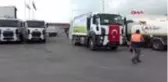 İSTANBUL-Çevre ve Şehircilik Bakanlığı'ndan Silivri'ye 2 adet çöp toplama aracı