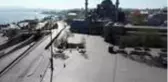 Sokağa çıkma kısıtlamasında Eminönü Meydanı'nda sessizlik hakim
