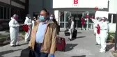 Somali ve Cibuti'den gelen 123 Türk vatandaşı memleketlerine uğurlandı