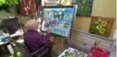 Ressam Çeşmeci'den, Kaymakam İbrahim Ethem Akıncı anısına tablo