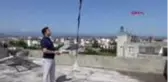 ANTALYA Komşusuna drone ile ekmek gönderdi