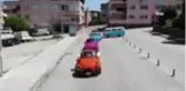 Çocuklara vosvoslarla şehir turu
