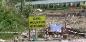 ANTALYA Alanya'da 'tapulu alanım' deyip, yolu kapattı