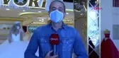 DİYARBAKIR Sosyal mesafesi 2 metre olan gelinlik üretti