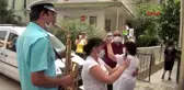 AYDIN-Evlilik yıldönümünde bando ile sürpriz yaptı