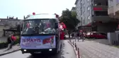 Gebze'de üstü açık otobüsle bandolu 19 Mayıs kutlaması