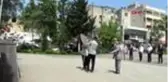 İslahiye'de, sosyal mesafeli 19 Mayıs töreni
