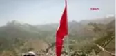 ŞIRNAK Teröristlerin 'girilmez' dediği Kato Dağı'nda 150 metrekarelik Türk bayrağı göndere çekildi-2