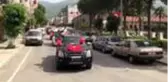 Tire'de 19 Mayıs balkonlarda kutlanıyor