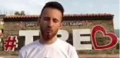 Tire'de görme engelli sporcu, gençleri temsilen koştu