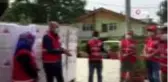 Fransa'dan Tekkeköy'e 300 yardım kolisi