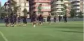 Alanyaspor, çalışmalarına akşam idmanıyla devam etti