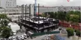 Depremde hasar gören İstanbul Tıp Fakültesi'nde yerinde dönüşüm devam ediyor