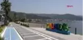 MUĞLA Marmaris plaj ve ana caddesinde şaşırtan görüntü