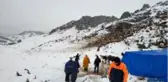 Elbistan'da kar nedeniyle yaylada mahsur kalan çobanlar ve 2 bin hayvanı kurtarıldı