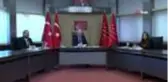 Partiler arası bayramlaşma video konferans yoluyla gerçekleşti.