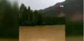 Erzurum'a ilk kez ekilen lavanta tarlaları sel suları altında kaldı