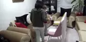 Çocuklardan gölge oyunuyla 
