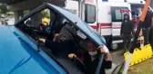 Edirne Kazada yaralanan çift için seferber oldular