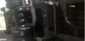 Karpuz yüklü kamyon devrildi : 2 yaralı