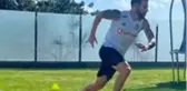 Negredo'nun antrenman sırasında Beşiktaş forması giymesi sosyal medyada gündem oldu