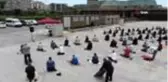 Beyoğlu polisinden cemaate hoparlörlü drone ile 