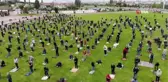 Kayseri'de Cuma namazı coşkusu
