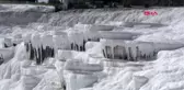 DENİZLİ Pamukkale 74 gün sonra ziyarete açıldı
