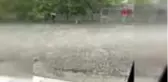 Edirne'de dolu ekili alanlara zarar verdi
