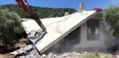 MUĞLA Dünyaca ünlü koydaki kaçak yapı yerle bir edildi