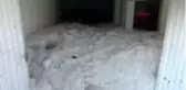 Tokat'ta sağanak sonrası dolu, tarım arazilerini vurdu