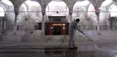 Başkent camilerinde hijyen önlemi