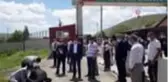 DAİB yönetimi sınır kapısında kurban kesip dua etti