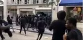 Avrupa Birliği'nin merkezi olan kentteki lüks mağazalar yağmalandı