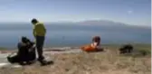 Yamaç paraşütçüleri gökyüzünde Van kahvaltısı yaptı