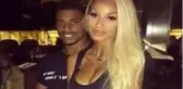 Galatasaraylı Lemina'ya sevgilisi Fanny Neguesha, futbol topuyla meydan okudu