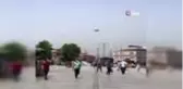 Polisten drone ile vatandaşlara 'sosyal mesafe' uyarısı