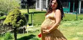 9 aylık hamile Cansu Tosun, bikinili pozlarını paylaştı