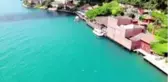 Geminin çarptığı tarihi yalının son hali havadan görüntülendi