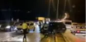 Adıyaman'da iş makinası ile otomobil çarpıştı: 3 yaralı