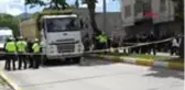 Son dakika haberi! ERZURUM Bisikletiyle kamyon altında kaldı, yakınları fenalık geçirdi