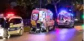 OTOMOBİL ÖNCE EDS DİREĞİNE ÇARPTI, SONRA TAKLA ATTI: 2'Sİ AĞIR 5 YARALI