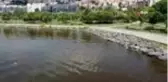 Temizlenerek maviliğe bürünen Haliç yeniden çamura döndü