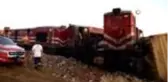 Battalgazi ilçesinde iki yük treni kafa kafaya çarpıştı: 1 ölü, 4 yaralı