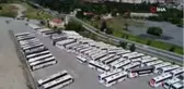 Yüzlerce otobüs Kazlıçeşme'ye taşındı