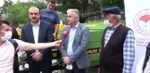 Boyabat çiftçisine balya makinesi desteği